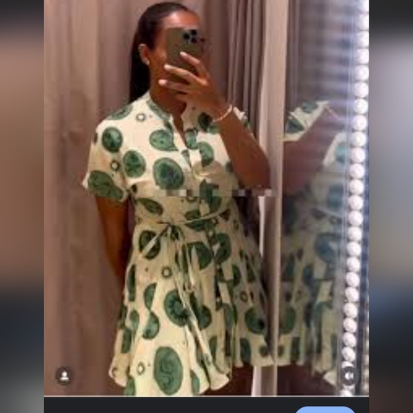 Sunmer Dress New No Tags No Belt - Picture 2 of 6